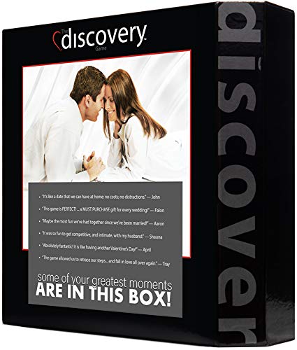 The discovery Game - Adult Couple Gift - Date Night in a Box - Better Than a Card Game - Board Game for Married Couples