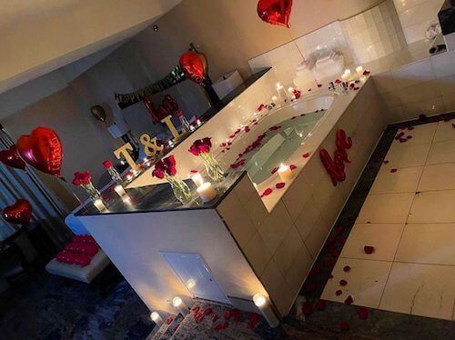 romantic bathroom decoration ideas for couples
